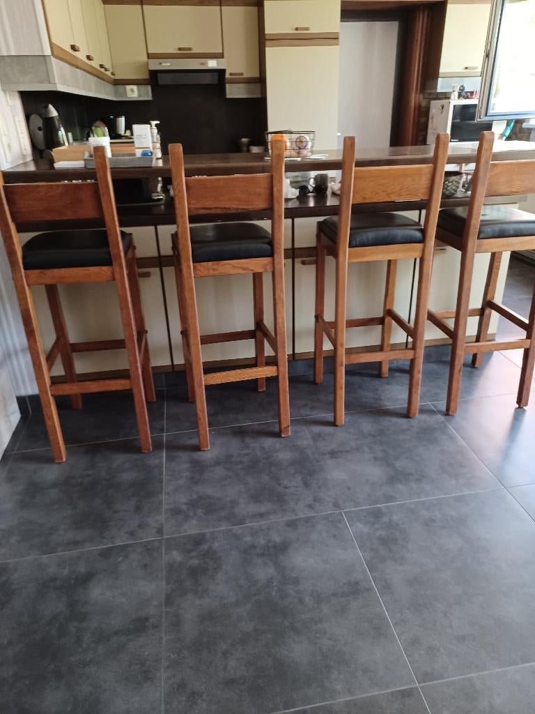 Tafels, Eettafels, Huis en Inrichting, Ophalen, Rustieke stijl ., Minder dan 50 cm, Gebruikt