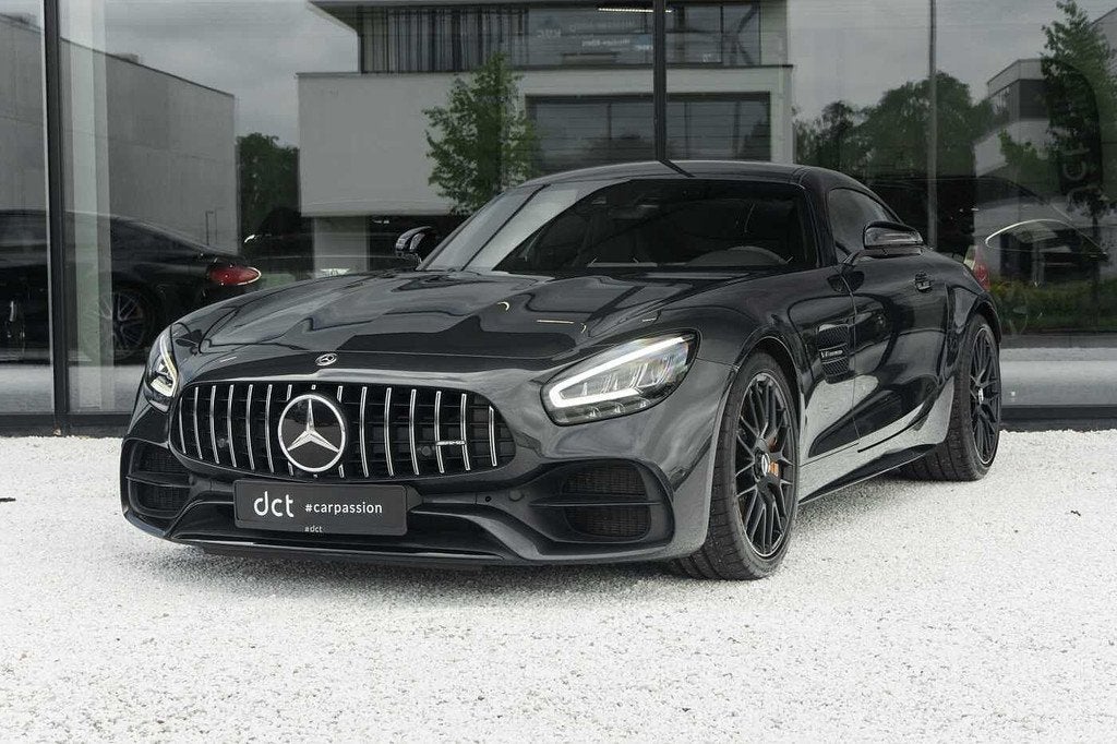 Mercedes-Benz AMG GT C Rear Axle Ceramic Brakes Burmester Pe, Auto's, Mercedes-Benz, Automaat, 1700 kg, 298 g/km, Leder