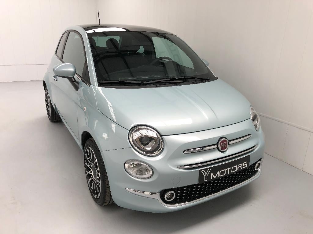 FIAT 500 1.0i HYBRID DOLCEVITA 19.000 KM TOIT PANO GARANTIE, Stof, Electronic Stability Program (ESP), 3 cilinders, 3 deurs