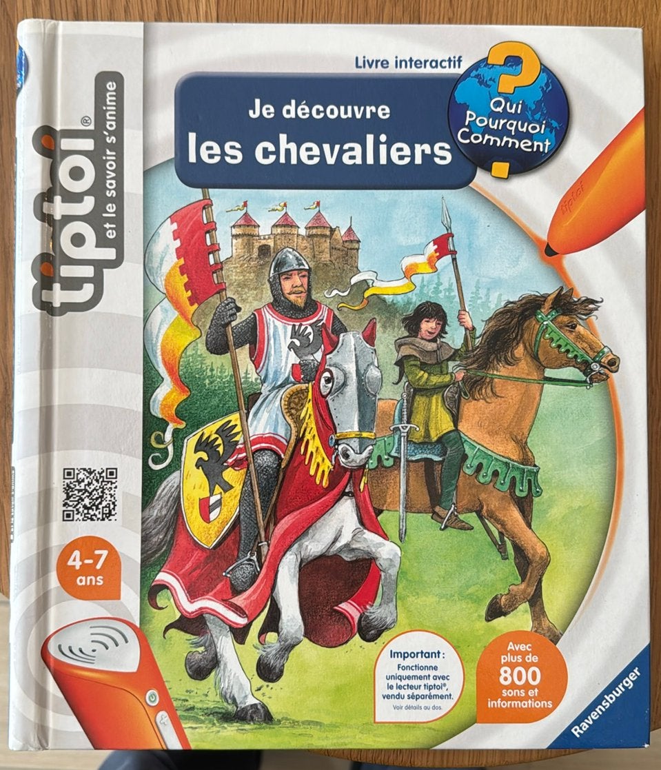 TIPTOI : Je découvre les chevaliers, Enfants & Bébés, Enlèvement ou Envoi, Utilisé