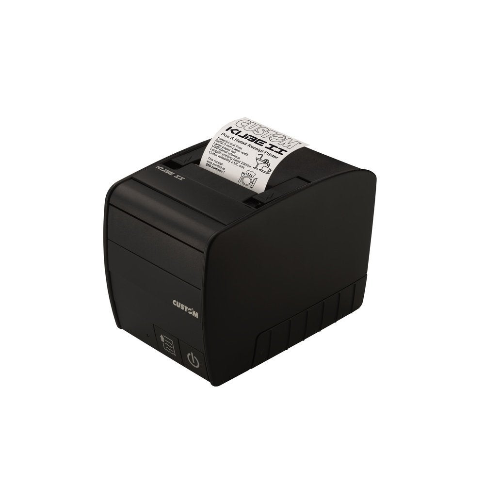 Custom Kube II Thermische Bonprinter, Impression noir et blanc, Enlèvement ou Envoi, Imprimante, Utilisé