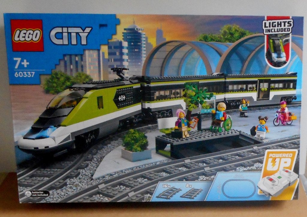 Lego 60337 RC train  EXPRESS PASSENGER TRAIN (2022) nieuw, Neuf, Enlèvement ou Envoi, Lego, Ensemble complet