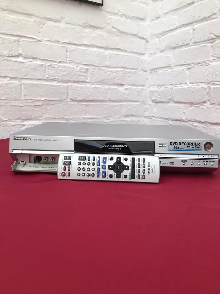 PANASONIC DMR-E55  DVD-PLAYER/RECORDER., Audio, Tv en Foto, DVD spelers, Gebruikt, Panasonic, Ophalen