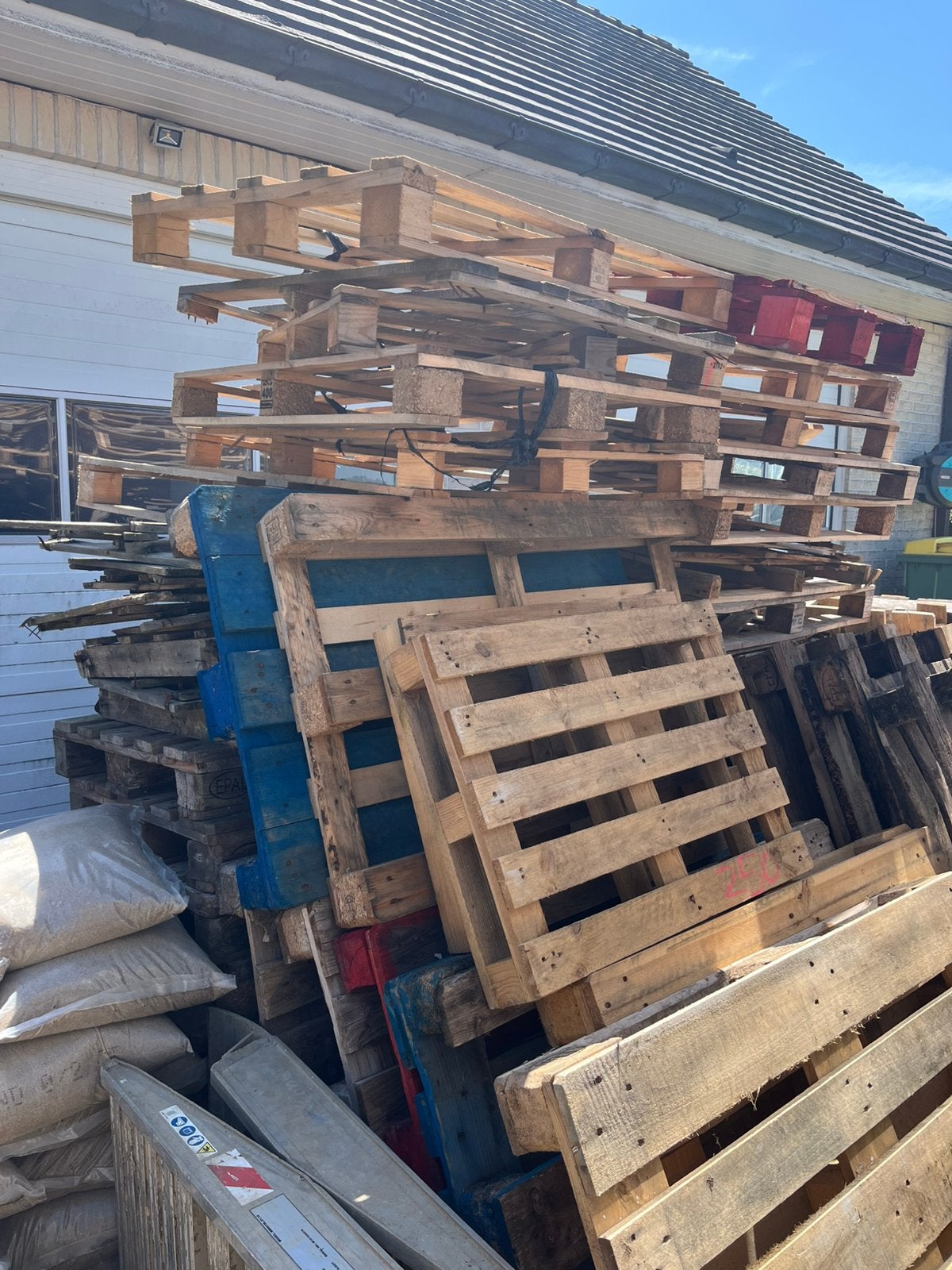 Paletten, Bricolage & Construction, Bois & Planches, Enlèvement, Comme neuf