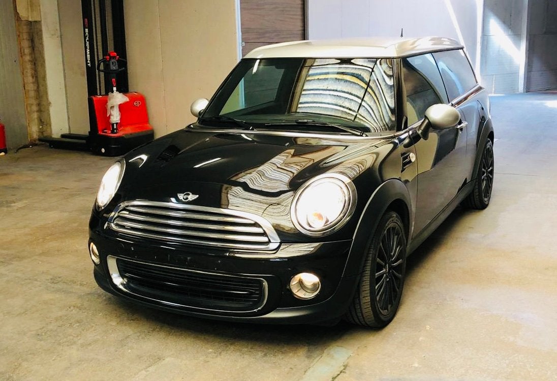 Mini One Clubman 1.6i | TOPSTAAT, Auto's, 4 deurs, Zwart, Bedrijf, Stadsauto
