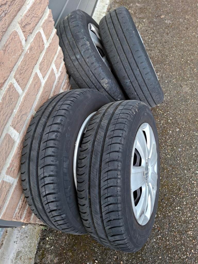 VELGEN VW POLO 14 INCH, Auto-onderdelen, Ophalen, 14 inch, Velg(en), Zomerbanden