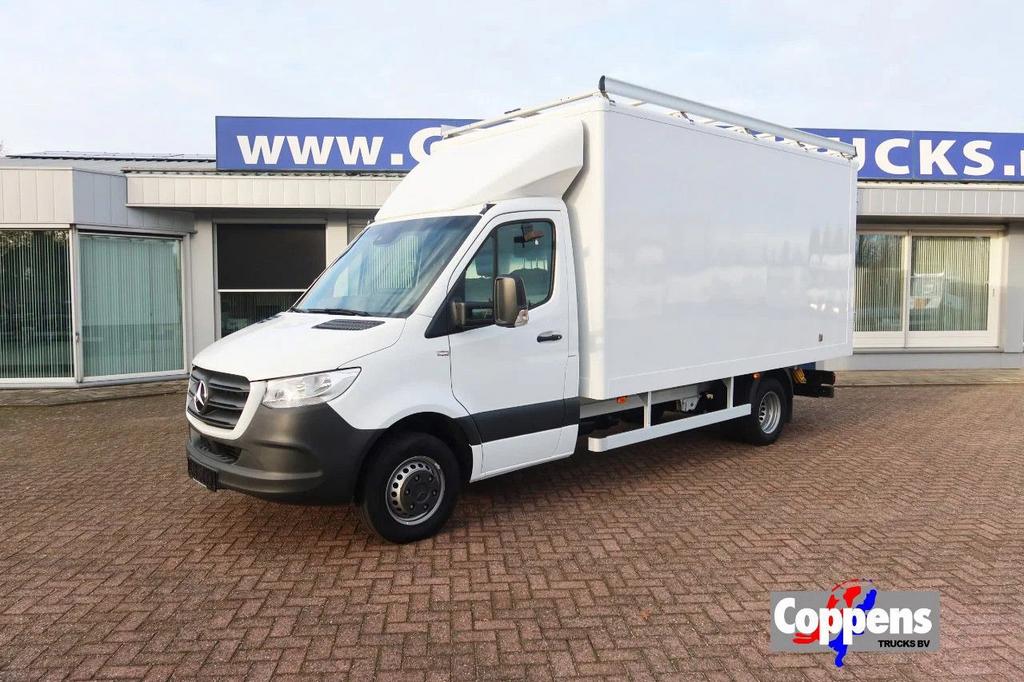 Mercedes-Benz Sprinter 519 CDI Bak + deuren, Montage /servic, Wit, Mercedes-Benz, Bedrijf, Cruise Control