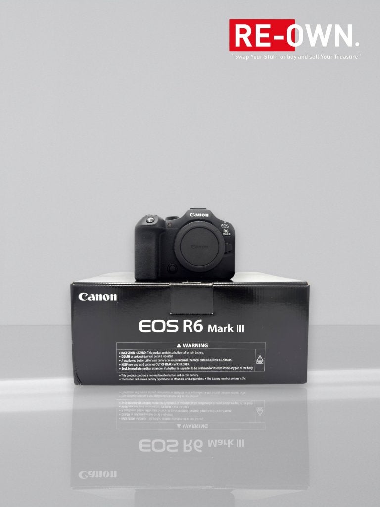 CANON EOS R6 MARK III BODY | DOOS | 0 CLICKS | GARANTIE, Niet ingevuld, Niet ingevuld, Niet ingevuld