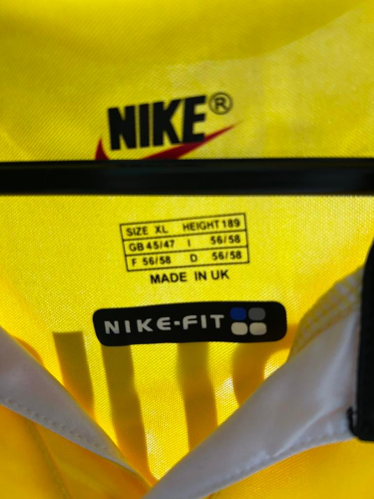 Borussia Dortmund 1998-2000 thuisshirt – Chapuisat #9 (Nike), Maat XL, Ophalen of Verzenden, Zo goed als nieuw, Shirt