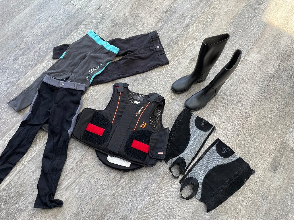 Set paardrijkledij, Ophalen, Gebruikt, Kinderen, Bovenkleding