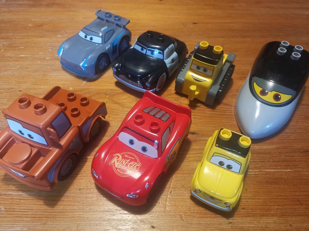 Duplo cars/ planes figuren, Ophalen, Gebruikt, Losse stenen, Duplo