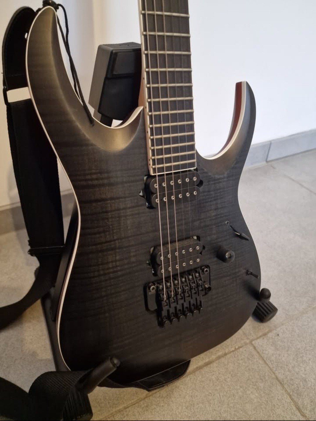Ibanez Iron Label RGAIX6FMT compleet pakket, Enlèvement, Utilisé, Ibanez, Avec ampli
