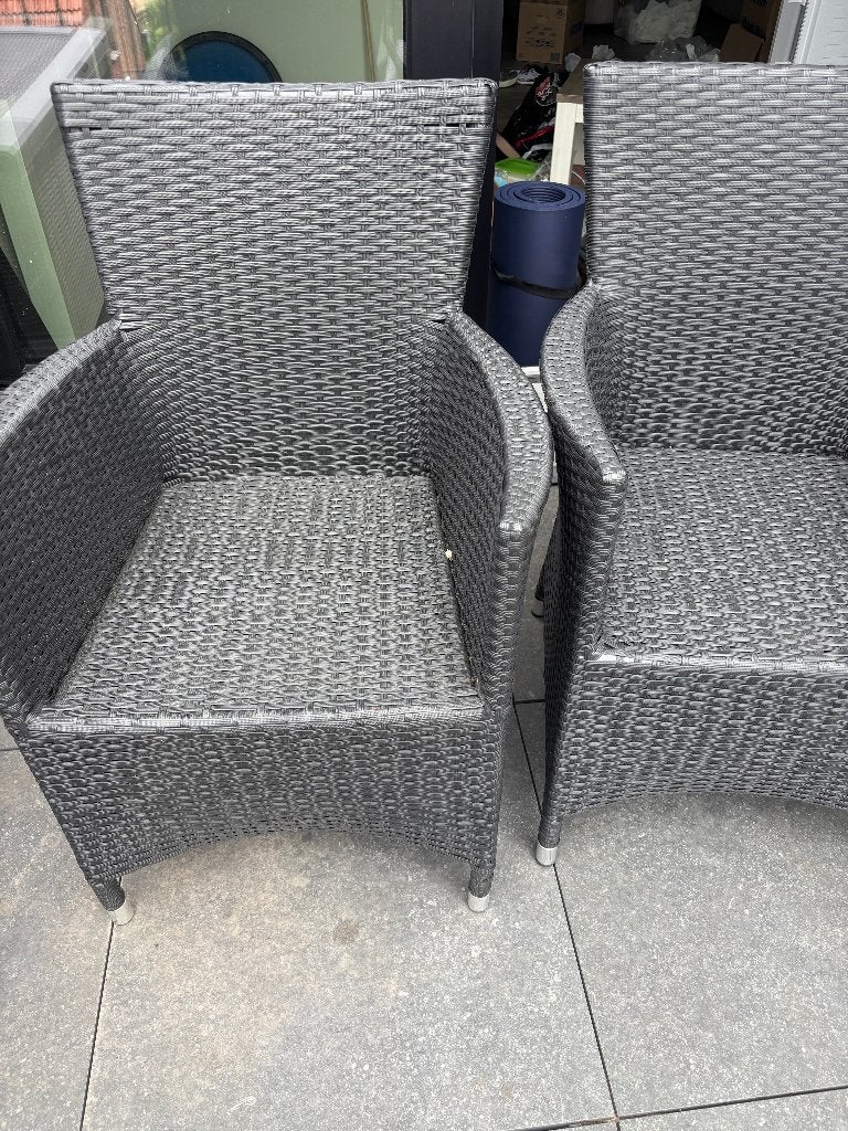 Tuinstoelen, Tuin en Terras, Ophalen, Gebruikt, Plastic, Stapelbaar