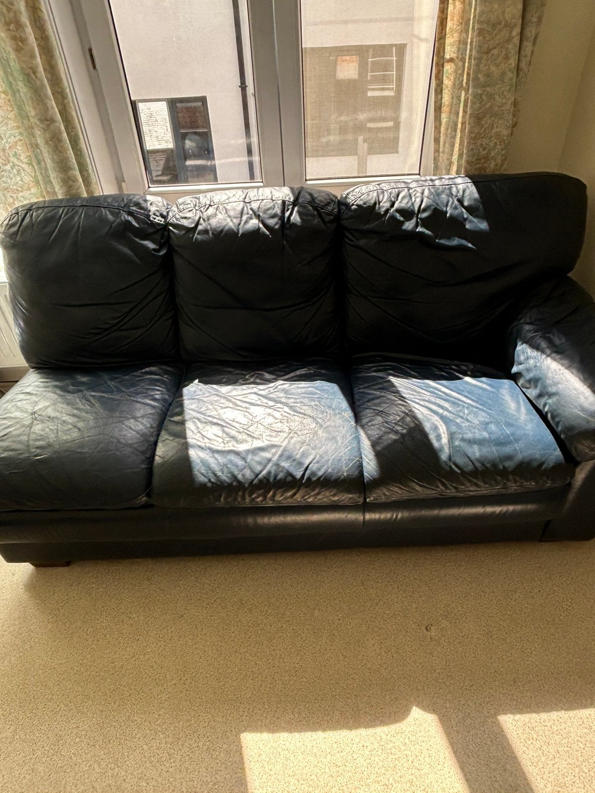 Zetel, Huis en Inrichting, Zetels | Zetels, Ophalen, Gebruikt, Minder dan 75 cm, 150 tot 200 cm