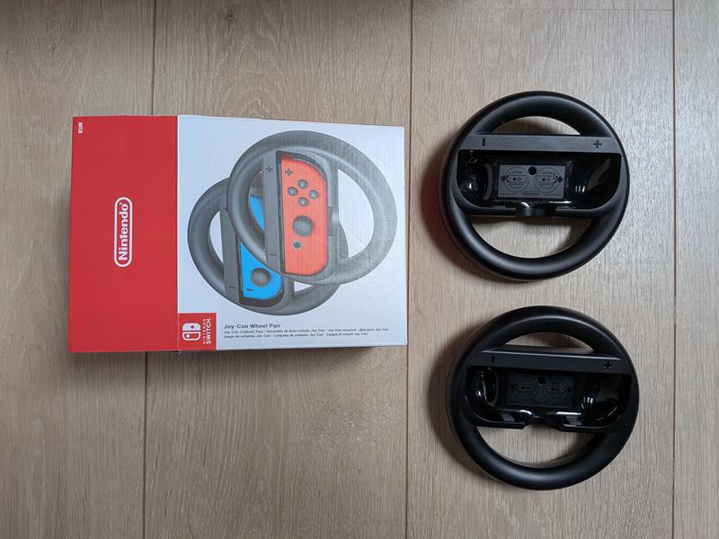 rtv - Nintendo Switch - paire de volants Joy-Con, Enlèvement, Comme neuf