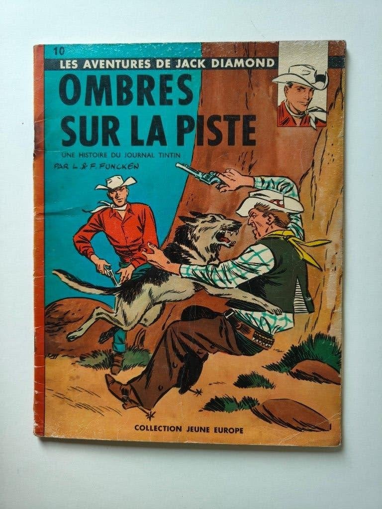 Les aventures de Jack Diamond - Ombres sur la piste EO, Enlèvement ou Envoi, Une BD, Liliane et Fred Funcken, Utilisé