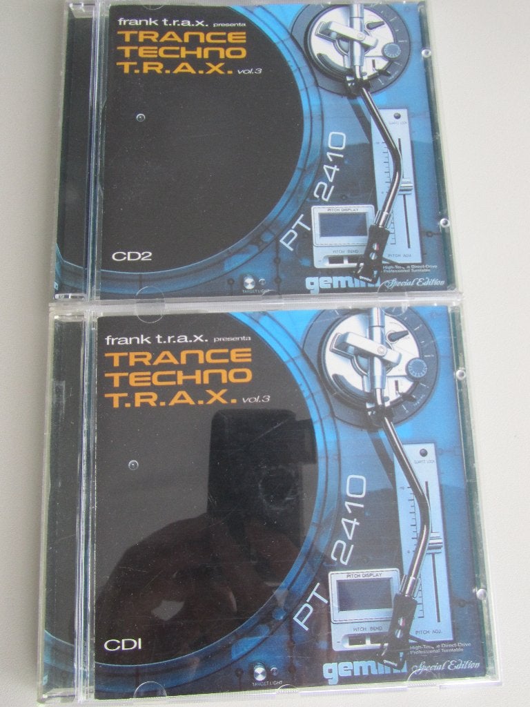 2CD FRANK T.R.A.X. PRESENTS TRANCE TECHNO T.R.A.X. VOL.3, CD & DVD, CD | Dance & House, Enlèvement ou Envoi, Utilisé, Techno ou Trance