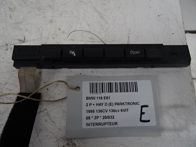 COMMUTATEUR BMW 1 serie (E81) (6131697092105), Utilisé, BMW