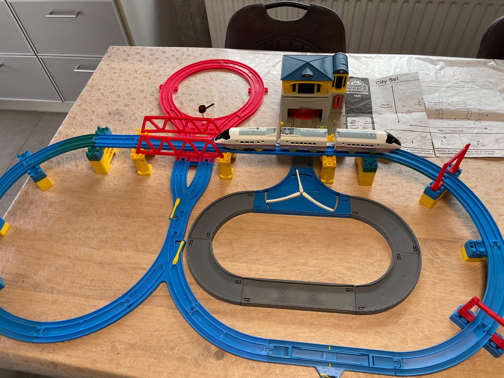 Tomica world treinset, Ophalen, Zo goed als nieuw