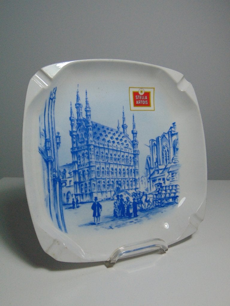 Stella Artois Stadhuis Leuven Asbak 1970s, Verzamelen, Ophalen of Verzenden, Nieuw, Gebruiksvoorwerp