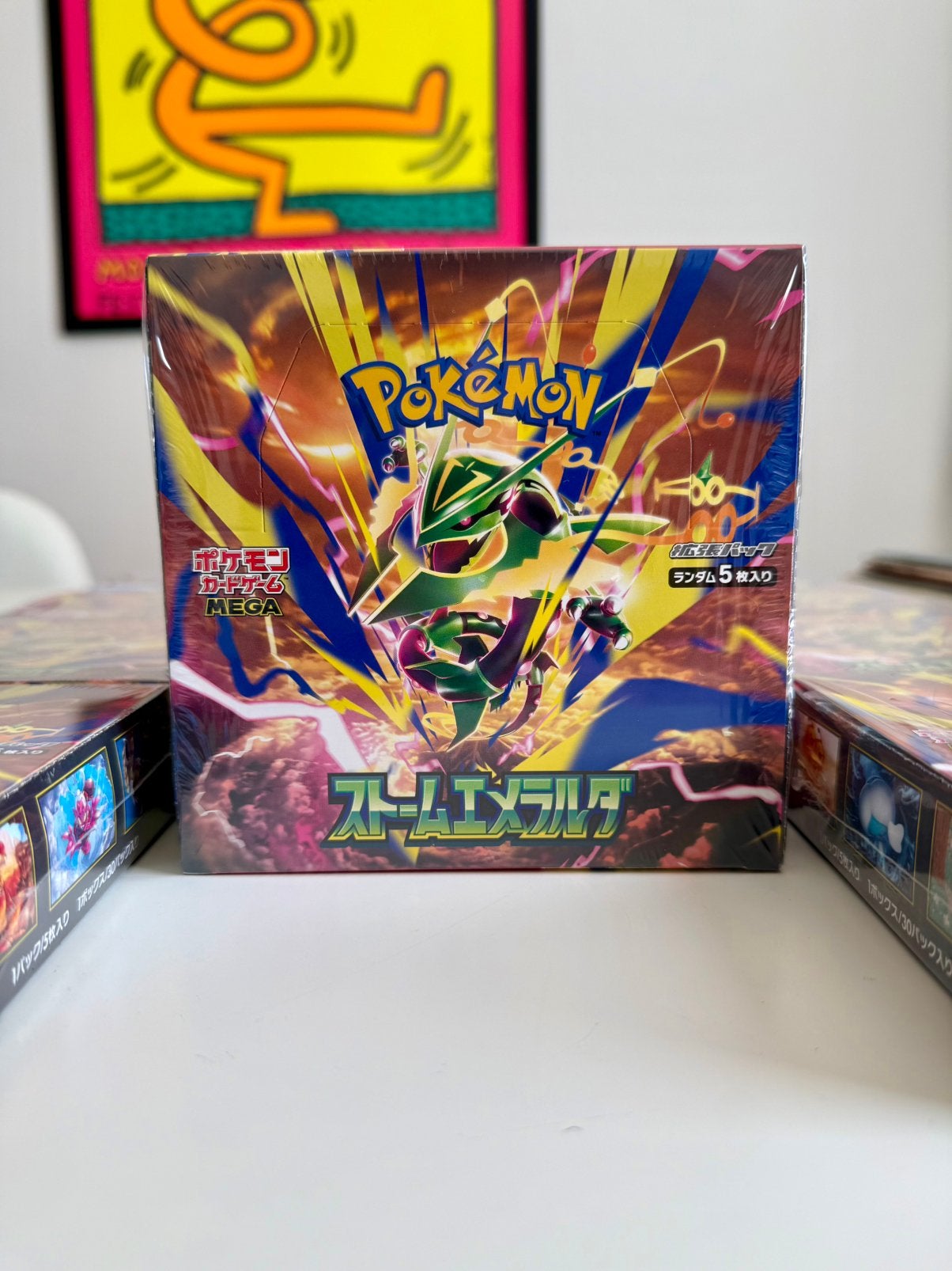 Pokemon TCG Storm Emerald M6 ME6 Box Display Mega Evolution, Enlèvement ou Envoi, Neuf, Booster box, Foil
