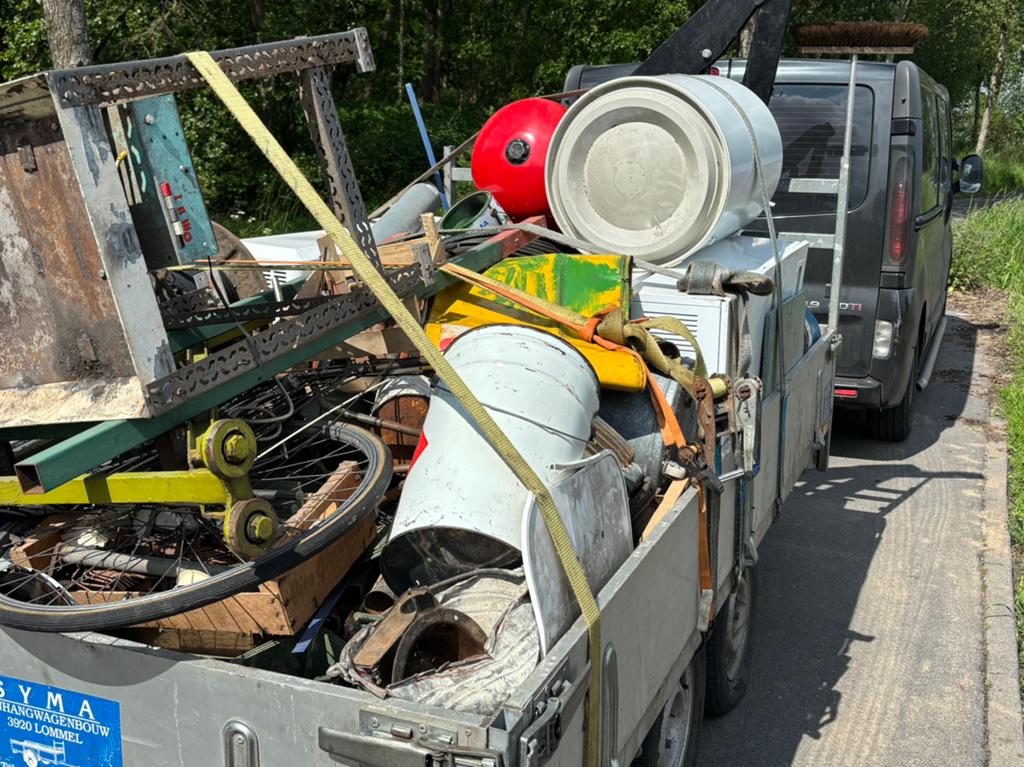 Ophaling van uw oud ijzer & metalen., Bricolage & Construction, Métaux, Comme neuf, Aluminium, Enlèvement