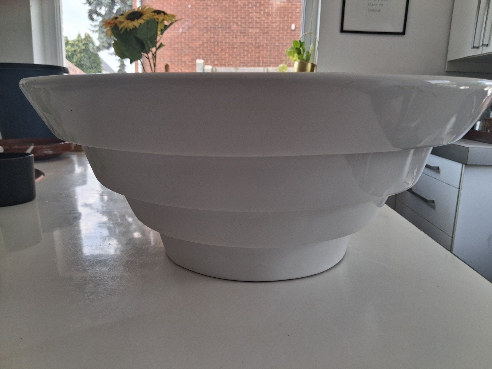 Lavabo à vendre, Enlèvement