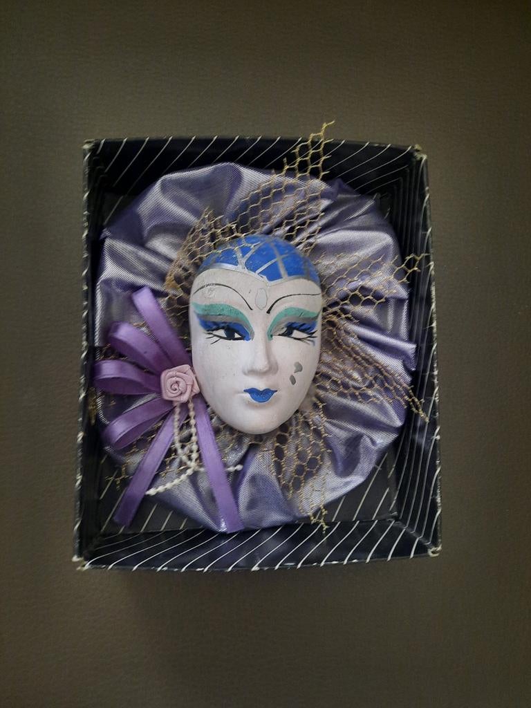 Pierrot masker, Antiek en Kunst, Ophalen