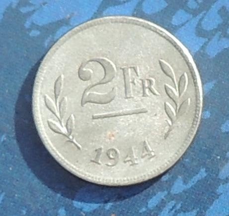 1944 2 francs LIBERATION FR-NL, Envoi, Métal, Monnaie en vrac