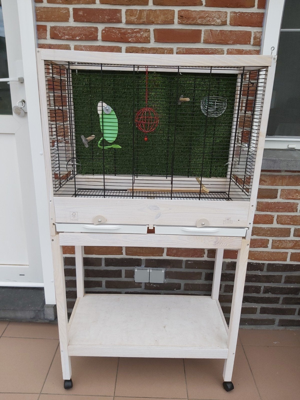 Vogelkooi, Ophalen, Vogelkooi