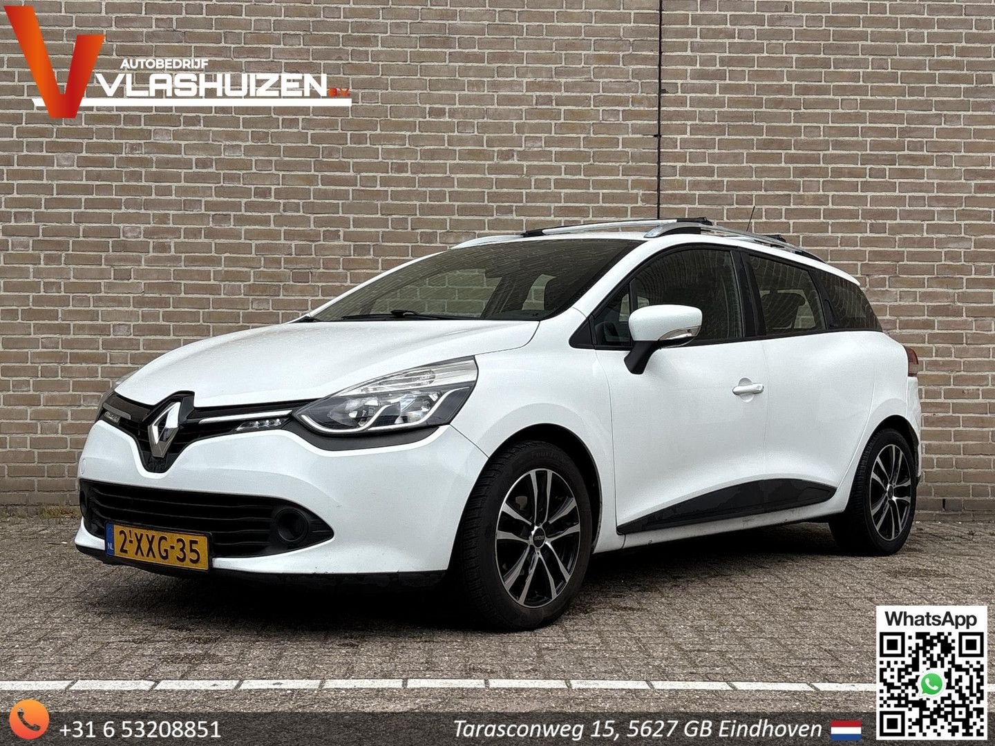 Renault Clio Estate 0.9 TCe Expression | Airco | Cruise | Tr, Auto's, Renault, Start-stop-systeem, Wit, Bedrijf, 104 g/km