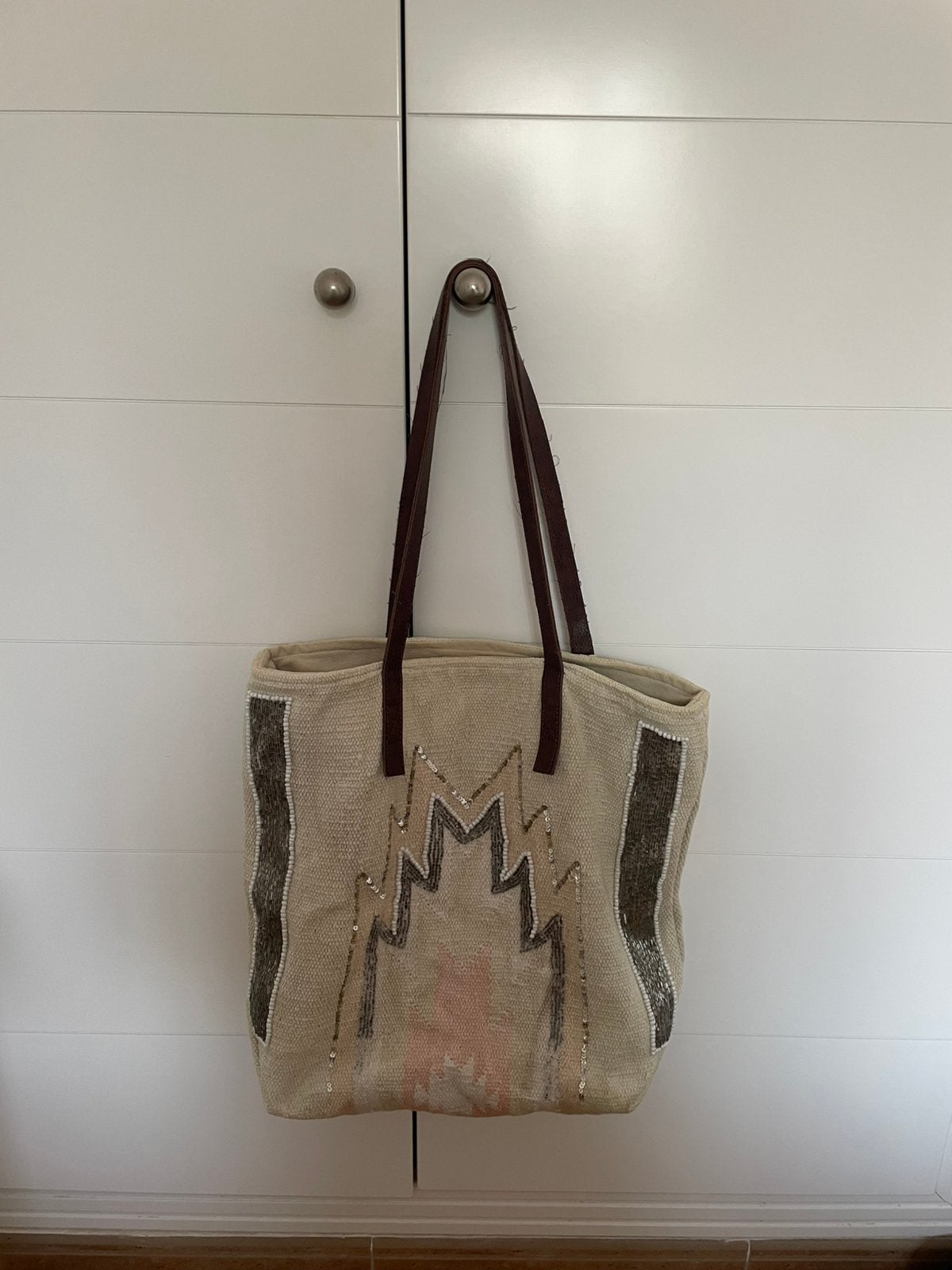 Sac de plage Hipanema, Bijoux, Sacs & Beauté, Sacs | Sacs Femme, Enlèvement ou Envoi, Utilisé, Beige, Autres types