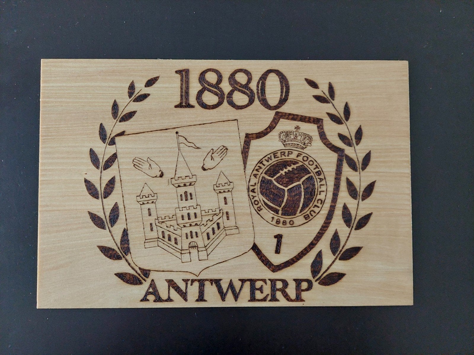 Royal Antwerp FC - 20cm x 30 cm, Timbres & Monnaies, Enlèvement ou Envoi