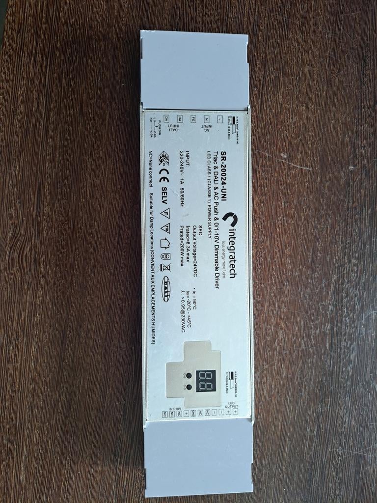 Ledvoeding dimbaar 24V 200W, Ophalen of Verzenden