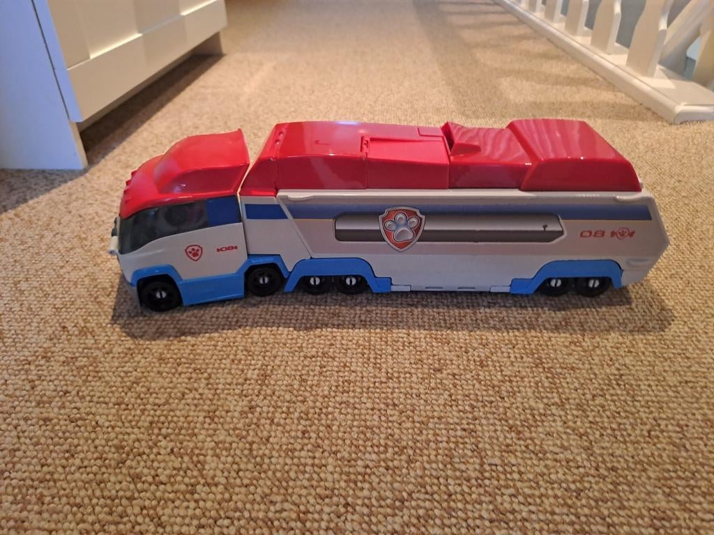 Paw Patrol Camion 15 EURO, Kinderen en Baby's, Speelgoed | Actiefiguren, Ophalen, Zo goed als nieuw
