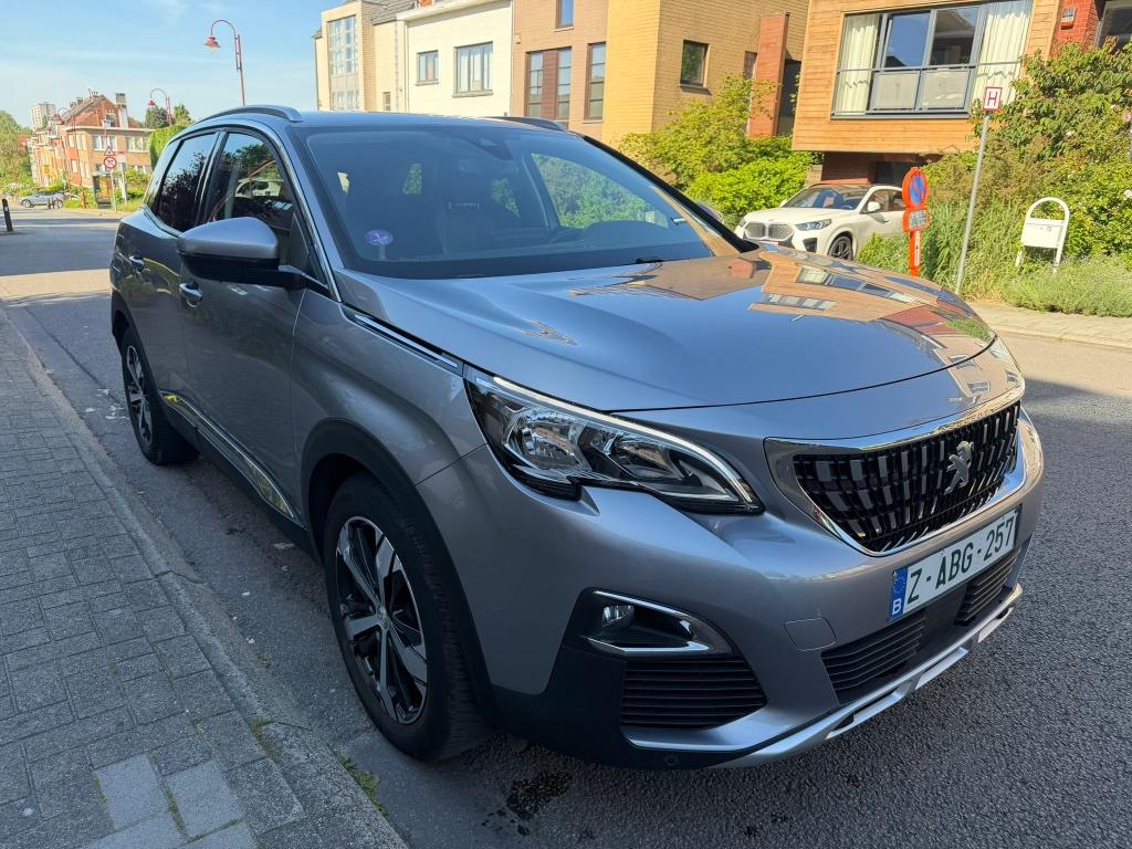 Peugeot 3008 3008 1.2i Allure 1 er propriétaire, Autos, Argent ou Gris, Euro 6, Entreprise, 5 portes