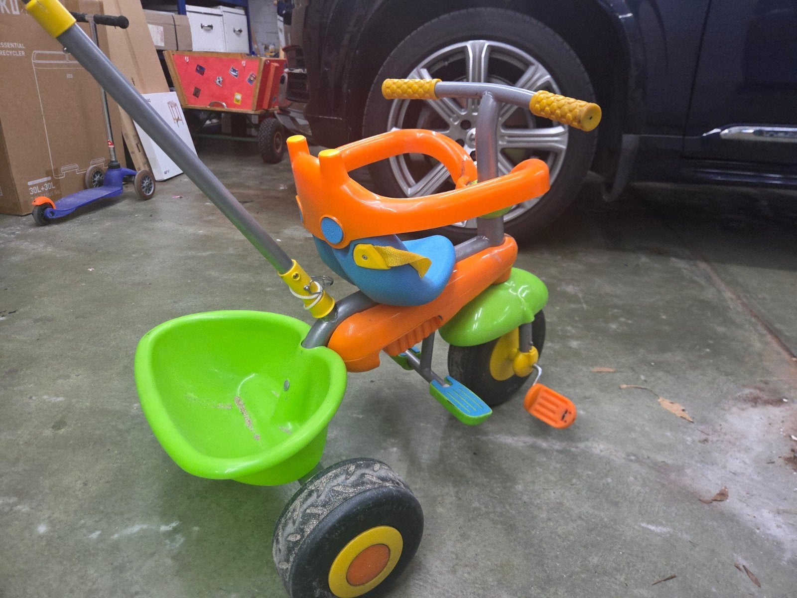 tricycle à pédale pour bébé, jeune enfant, Enlèvement, Utilisé, Autres types