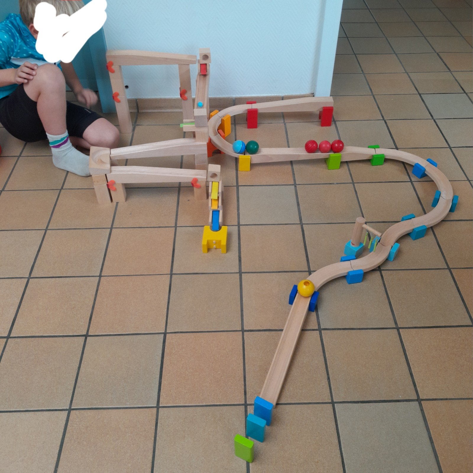 Haba knikkerbaan/ ballenbaan 2 stuks, Enlèvement, Utilisé