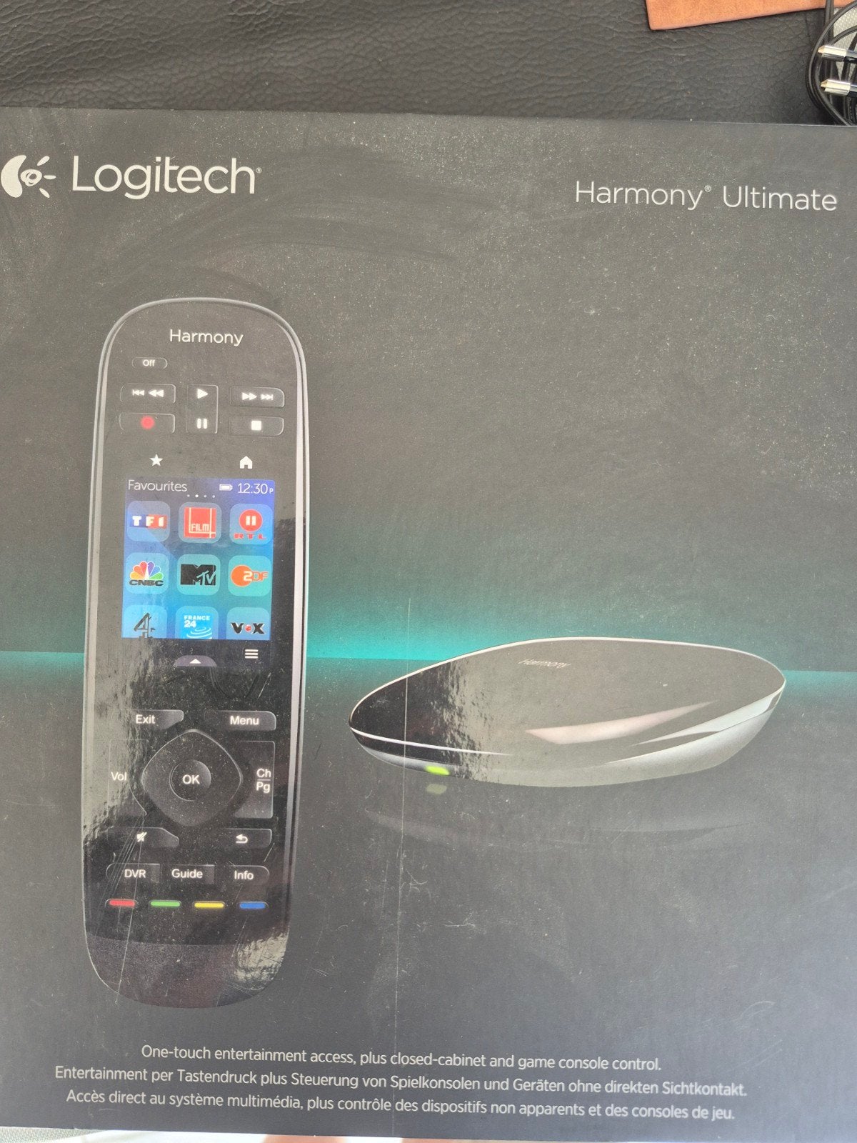 Logitech Harmony Ultimate, Universel, Récepteur ou Amplificateur, Comme neuf, Avec écran