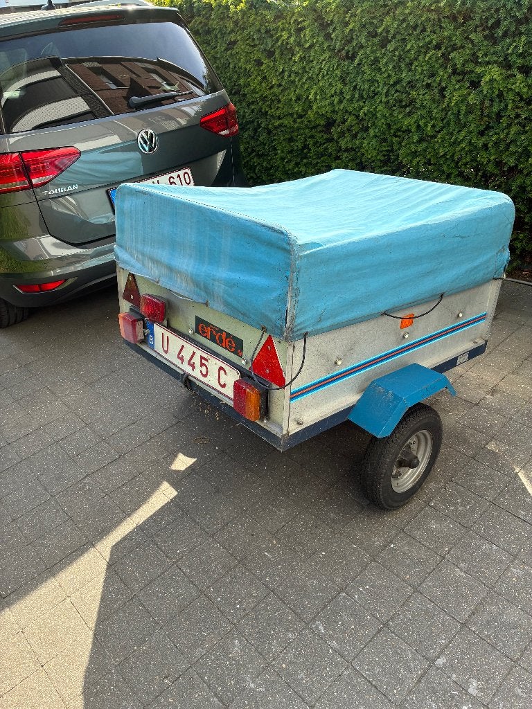 Kleine aluminium aanhangwagen, Auto diversen, Ophalen, Gebruikt