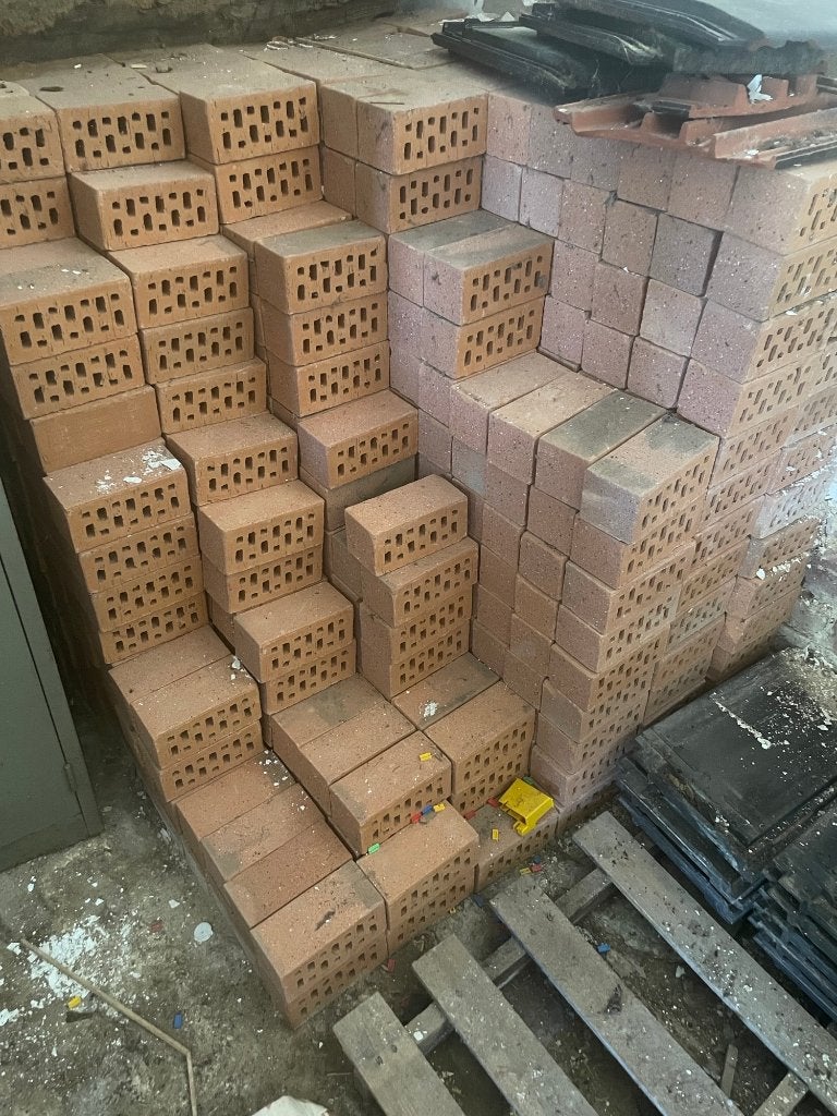 720 Terca Safari Bronsstenen 188x88x88 mm — oude voorraad, Doe-het-zelf en Bouw, Metselstenen, Ophalen, Zo goed als nieuw, Bakstenen