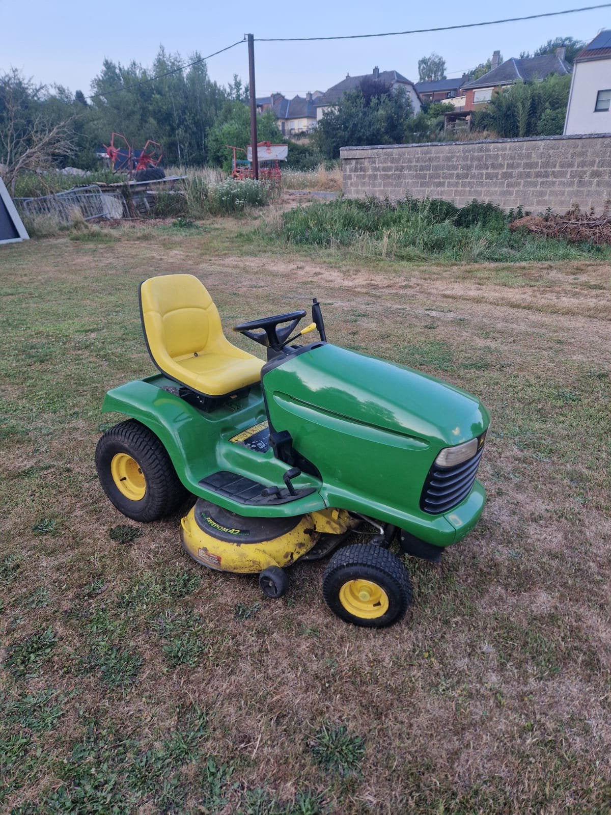 John Deere LT166 – 16 HP V-Twin – Freedom 42, Enlèvement