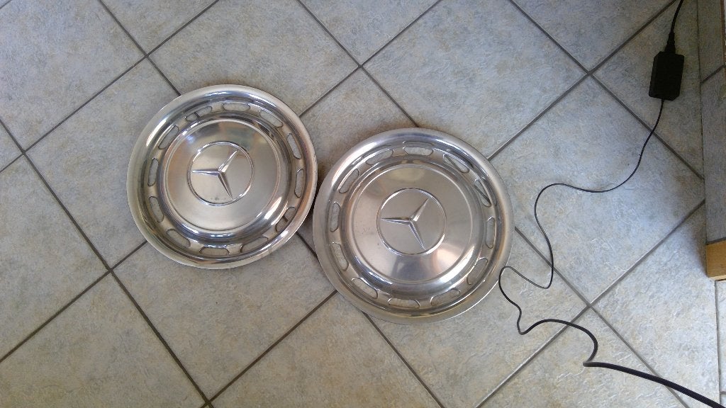 mercedes w 114 115 wieldop, Ophalen, Gebruikt