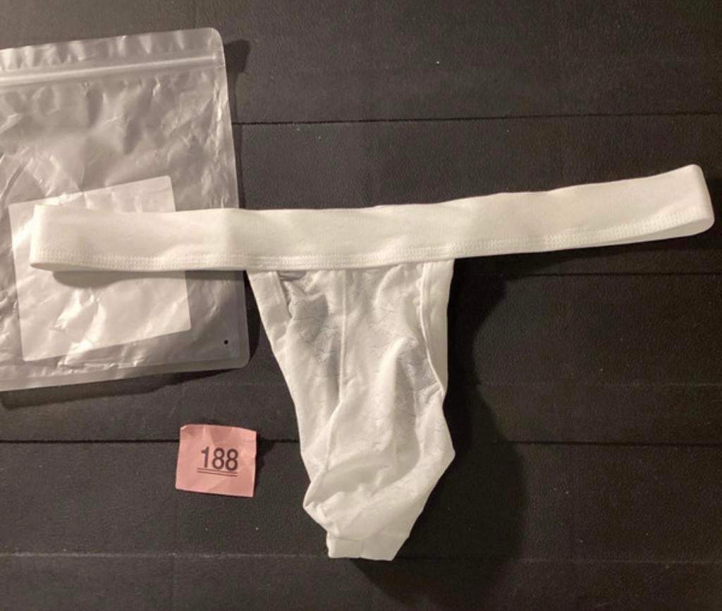 String blanc pour homme, Envoi, Blanc, Slip