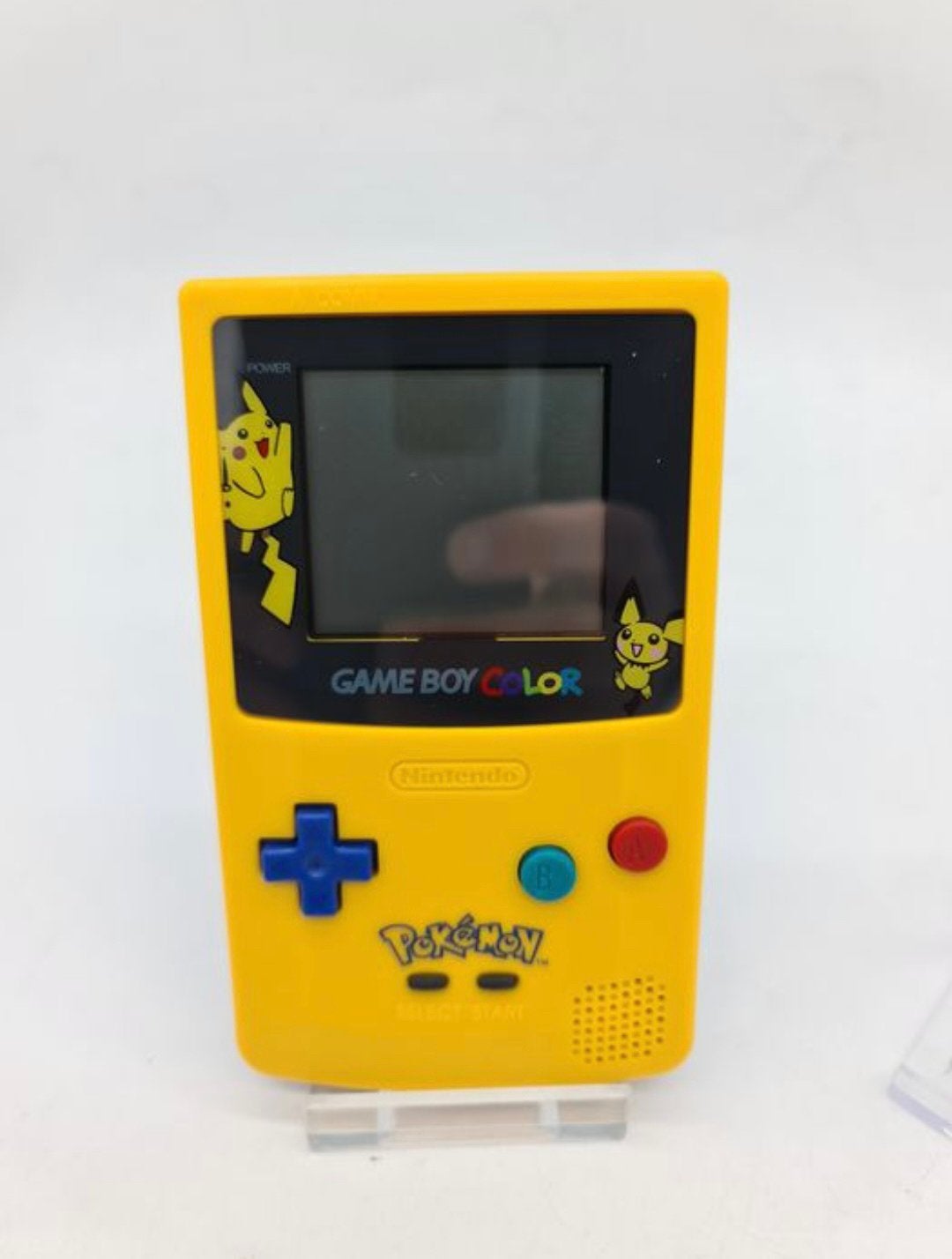 Game Boy Color Console Pikachu + Red Game, Games en Spelcomputers, Spelcomputers | Nintendo Game Boy, Ophalen, Gebruikt, Game Boy Color
