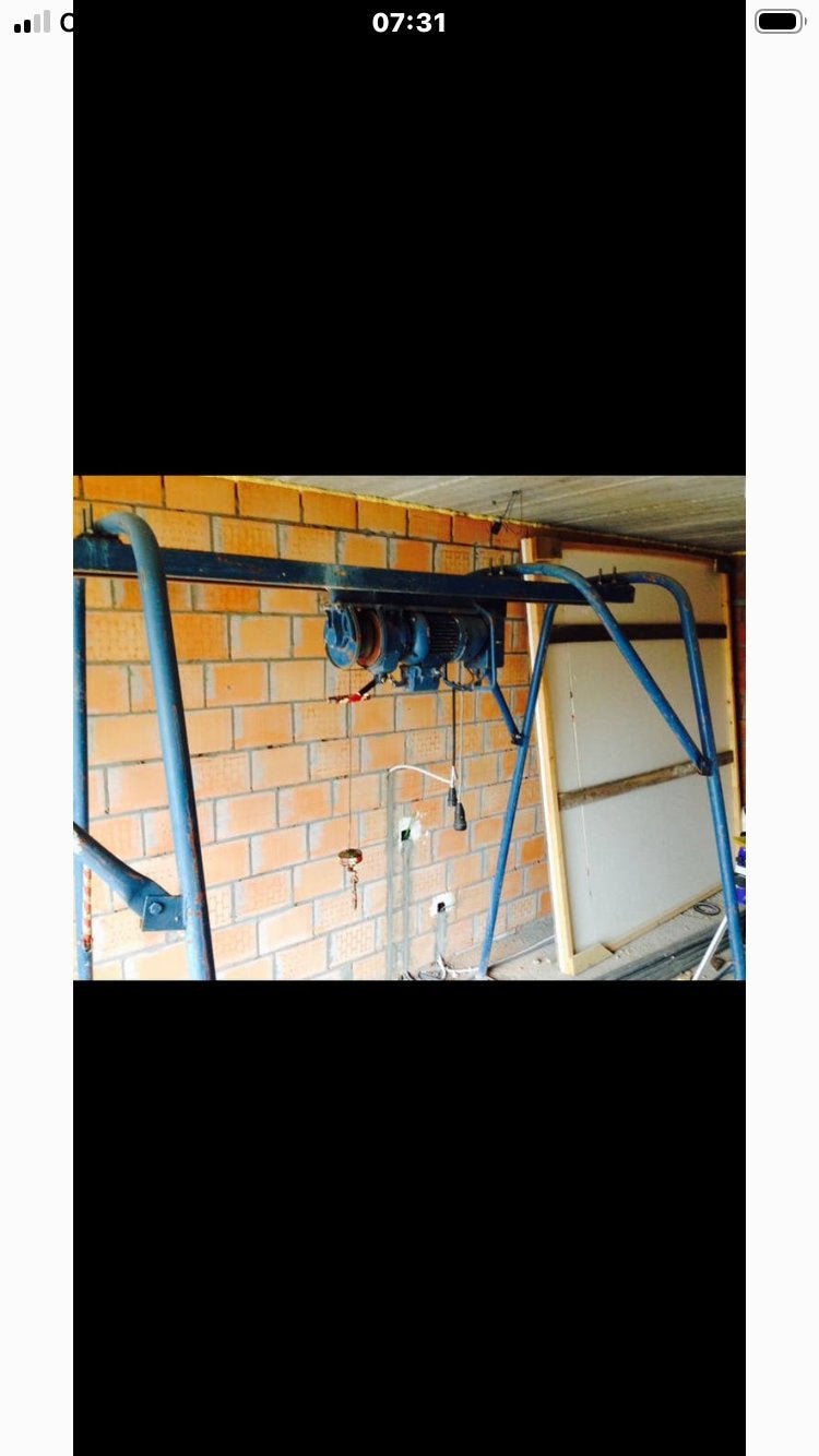 bouwlift met kruiwagenstoel en bedieningspeer, Bricolage & Construction, Monte-charges, Enlèvement, Comme neuf, Ascenseur de chantier