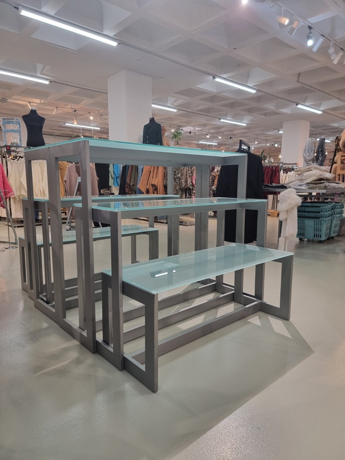 Presentatiemateriaal presentatietrap, Ophalen