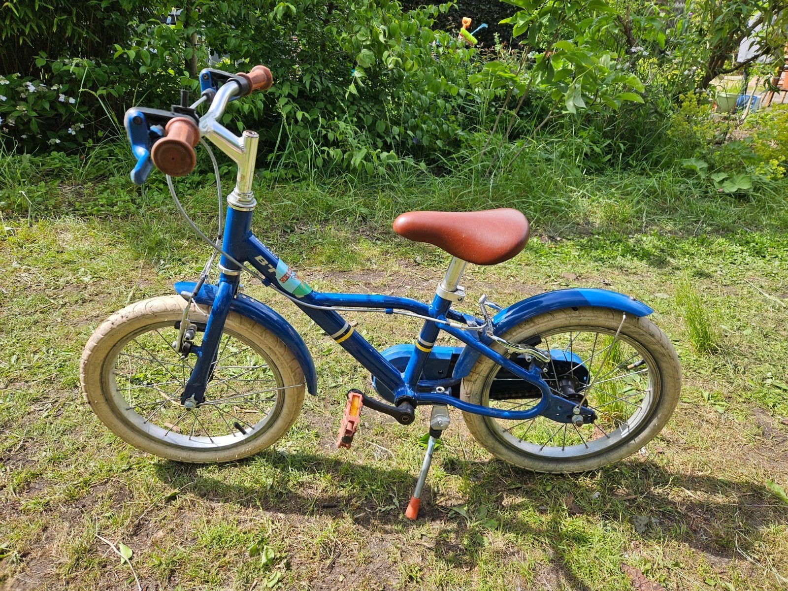 Btwin 16inch kinderfiets, Ophalen, Velgrem, Btwin Decathlon, 16 tot 20 inch