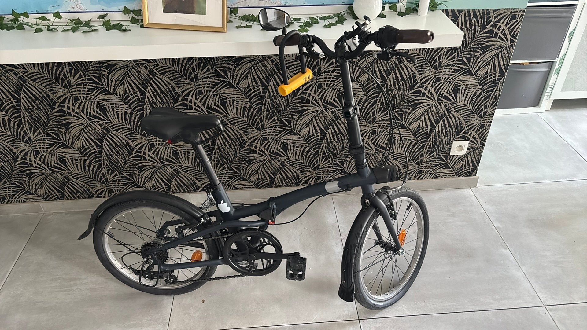 Vélo pliant Decathlon Fold 500, en très bon état, Autres marques, Vitesses, Frein à tambour, 18 à 20 pouces
