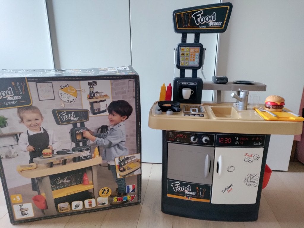 Smoby speelgoedkeuken/restaurant, Ophalen, Zo goed als nieuw, Kunststof, Speelkeuken